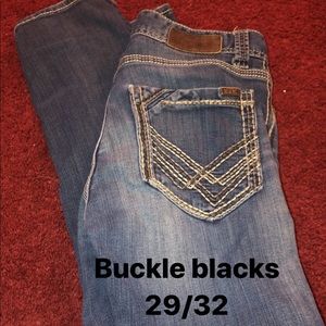 Buckle jeans